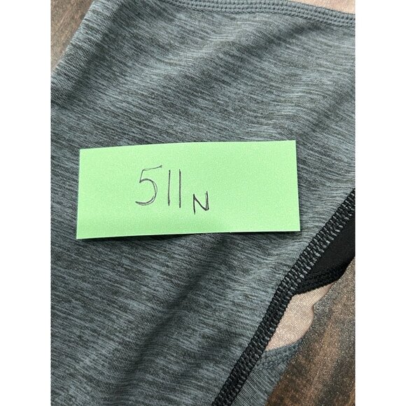 H&M Sport Womens Black and Gray Colorblock Athletic Leggings SZ Large - Picture 9 of 9